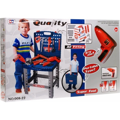 mamido Kufřík s nářadím pro malé kutily 31 různých pomůcek