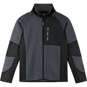Reima Детско поларено яке Reima Kid's Fleece Sweater Liukuen Fleece jacket - Soft Black - размер 140 (EU) (703-7595-0217)