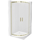 Mexen Rio 90x90 cm + tray round