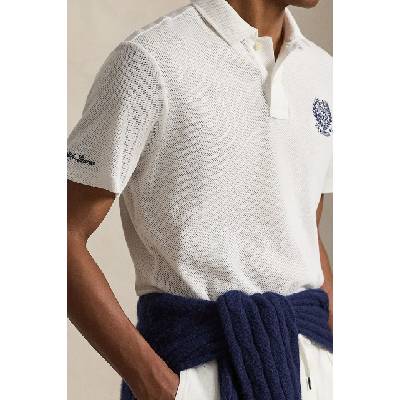 Ralph Lauren тениска с яка мъжка от памук Wimbledon (710B16050)