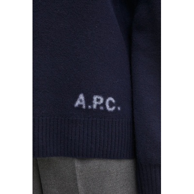 APC Вълнен пуловер A. P. C. pull walter (WVBDJ.M23248)