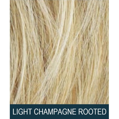 Exclusive wigs by Lubo paruka Maxi Luxury Human Hair Light champagne rooted