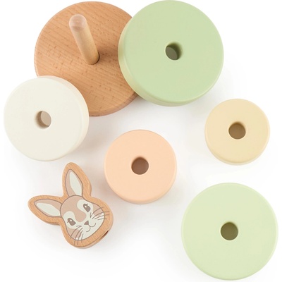Bieco stohovacia veža králiček