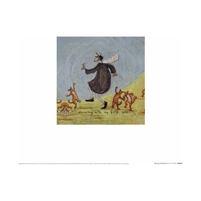 Umělecký tisk Sam Toft - Dancing With My Bird, 30 × 30 cm