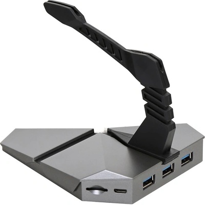 VARR Гейминг USB 3.0 HUB 3 в 1 Кабел за геймърска мишка и Pro Gaming USB HUB 3 порта + четец за карти OUHCRG3 (OUHCRG3)