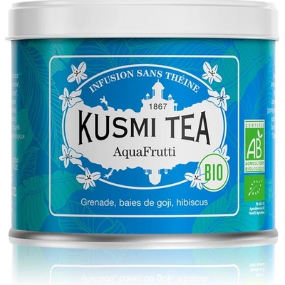 Kusmi Tea Sypaný Bio organický bylinný čaj AquaFrutti 100 g