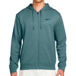 Nike Мъжка блуза с дълъг ръкав Nike Dri-Fit Hyverse Fleece Full Zip Hoodie - Mineral Slate / Mineral Slate / Black (216-9123-0113)