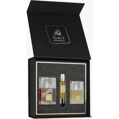 Lattafa Khamrah EDP 100 ml + EDP 12 ml + Hair Mist 50 ml