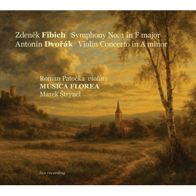 Fibich/Dvořák - Symfonie č.1,Housl.konc. Štryncl Musica Florea CD