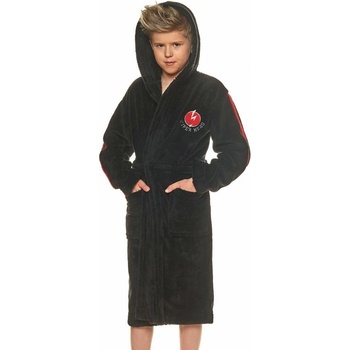 L&L Chlapčenský župan Super Hero čierny