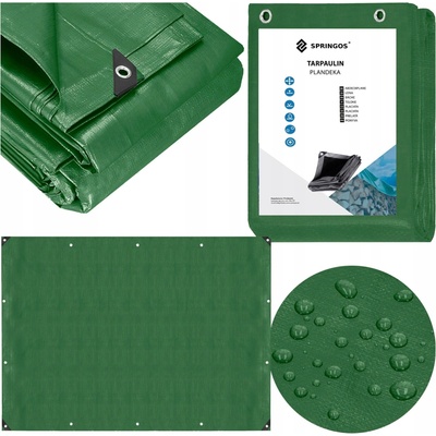 Springos Ochranná plachta 4x7 m 120g/m2 GA2129