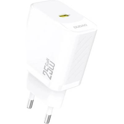 Dudao A27 мрежово зарядно устройство с Type-C конектор, 25 W, PD бързо зарядно, БЯЛО GP-190544 (GP-190544)