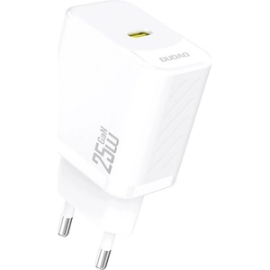 Dudao A27 мрежово зарядно устройство с Type-C конектор, 25 W, PD бързо зарядно, БЯЛО GP-190544 (GP-190544)