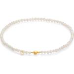 Swan Колие със сладководни бели перли 5, -5-6mm R172NWG Swan
