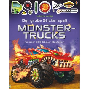 Der große Stickerspaß - Monstertrucks | Simon Tudhope, Gong Studios (ISBN: 9781782327851)