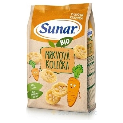 Sunar BIO Chrumky Mrkvové kolieska od ukonč. 12. mesiaca 45 g