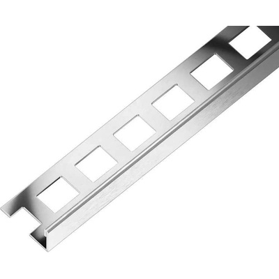 Acara Ukončovací lišta L SP1 kartáč nerez 10mm 2,5 m