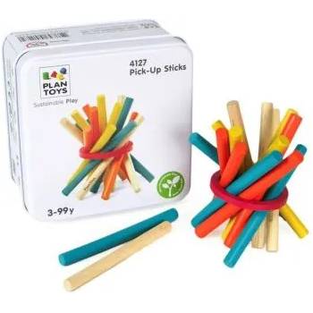 Image 1 of Plan Toys - Дървена мини игра - Микадо (4127)