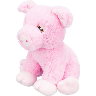 Trixie Be Eco prasátko Edison plyšová se zvukem 24 cm