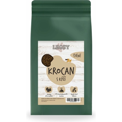 Legsy GG Puppy Krocan s rýží 1,5 kg