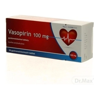 Vasopirin 100 mg tbl.ent.50 x 100 mg