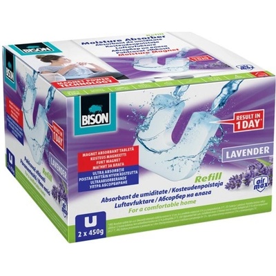 Air Max Náhradní Tablety Do Pohlcovače Vlhkosti Levandule Magnet 2 x 450 g