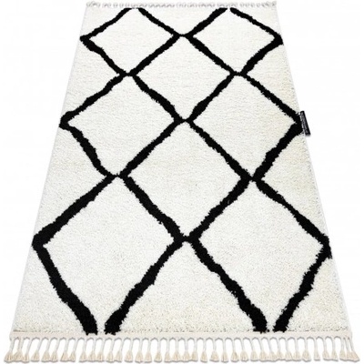 Makro Abra BERBER CROSS bílý