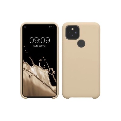 Púzdro kwmobile Google Pixel 5 béžové