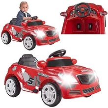 FEBER ELEKTROAUTO PRO DĚTI TWINKLE AUTO ČERVENÉ 12V S DÁLKOVÝM OVLÁDÁNÍM A SVĚTLY a zvukem