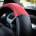 Umbrella 37-39 cm red/black 10193