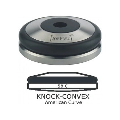 Joe Frex Knock Convex tamperová základňa 58 mm