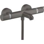 Hansgrohe Термостатичен смесител за вана и душ Hansgrohe Ecostat Comfort черен - матиран хром (13114340)