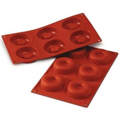 Silikonová forma na donuty 372ml na 6ks - Silikomart
