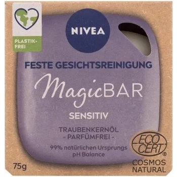 Nivea Magic Bar Sensitive Grape Seed Oil 75 гр почистващ сапун за чувствителна кожа за жени