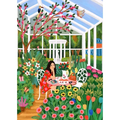 Pieces & Peace - Puzzle In the Greenhouse - 500 piese