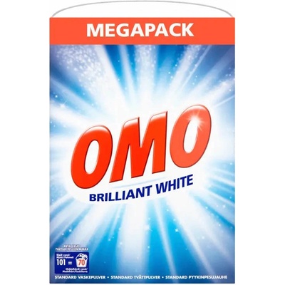 Omo Brilliant White prací prášek 4,9 kg 70 PD