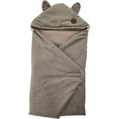 EKO do autosedacky Velvet Dark Beige 110x100cm