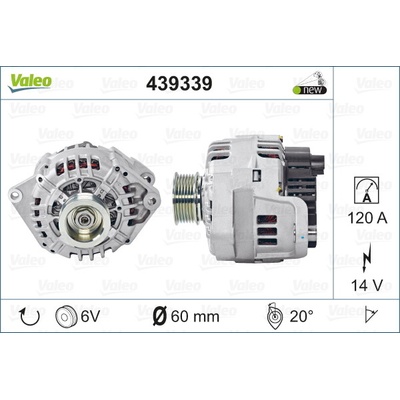 generátor VALEO 439339