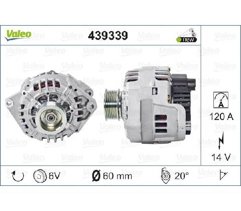 generátor VALEO 439339