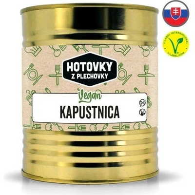 Hotovky z plechovky Vegan kapustová polievka 800 ml