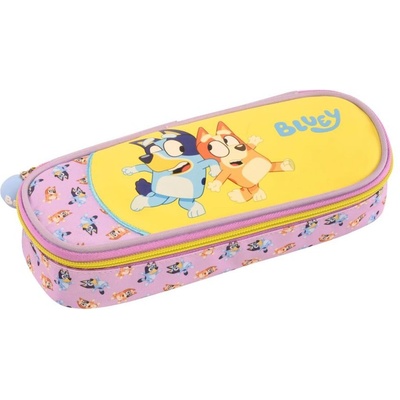 Graffiti Овален ученически несесер Graffiti Bluey - Ball Team (250342)