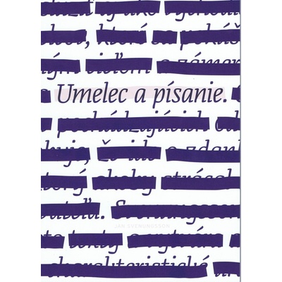 Umelec a písanie Ján Svenungsson