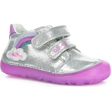 D.D.Step barefoot dětské boty S073-51424 Silver