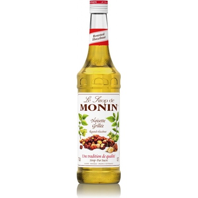 Monin Le Sirop Roasted Hazelnut Pražený lieskový oriešok 0,7 l