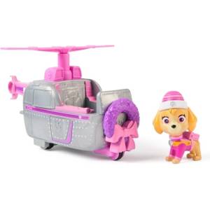 Spin Master Игрален комплект Spin Master PAW Patrol - Празнично превозно средство със Скай (6074039-2)