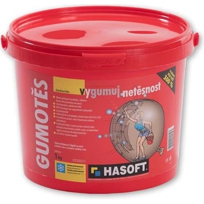 Hasoft GUMOTES - Vygumuj netesnosť Šedý 15 kg ( 3x5 kg )