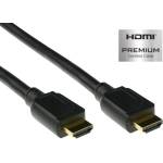 ACT HDMI High Speed Premium сертифициран кабел v2.0 HDMI-A мъжки - HDMI-A мъжки, 1, 5 м, черен, AK3943 (AK3943)