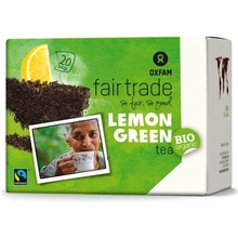 Oxfam Fairtrade Bio Zelený čaj lemon 20 x 1,8 g