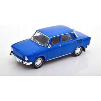 Whitebox Škoda 100L modrá 1974 1:24