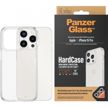 Panzer Калъф PanzerGlass - HardCase D3O, iPhone 15 Pro, прозрачен (5711724011733)